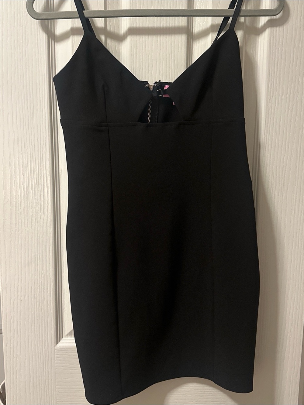 Edikted black cut out mini dress